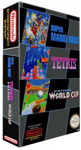 Super Mario Bros Tetris Nintendo World Cup